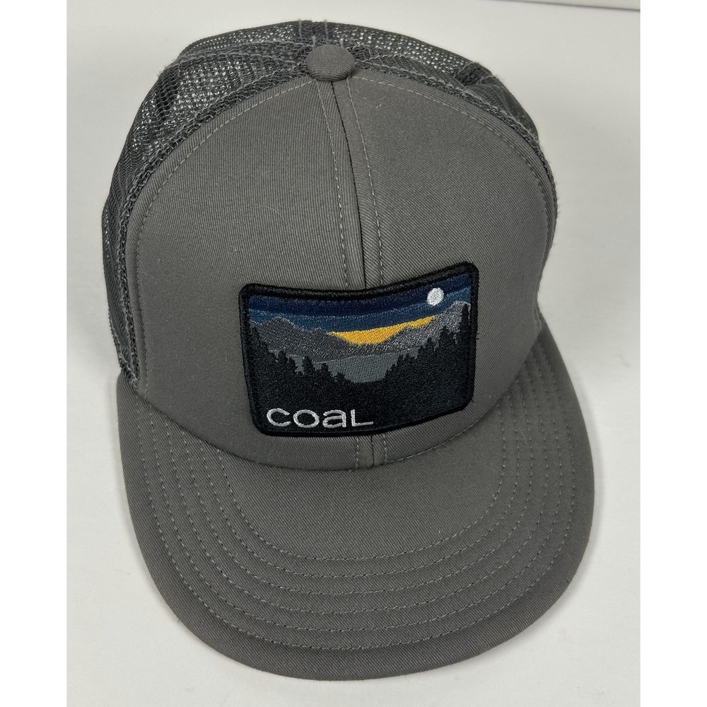 Coal The Hauler Low One Trucker Hat Charcoal Gray